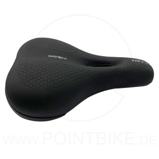 Online-Shop 270 mm, POINT x - GmbH Gelsattel Trekking-Sattel 190 POINT-Helmig Gel Trekking-Fahrradsattel, mit