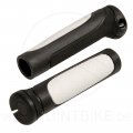 Lenkergriff "3D" 135 mm, schwarz/weiß