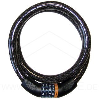 Zahlen-Panzer-Kabelschloss ZPS 100, 20 x 1000 mm, 5 Walzen