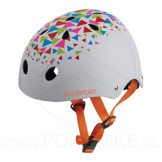 Jugendhelm Urban Radical Junior, Gr. M, weiß-matt